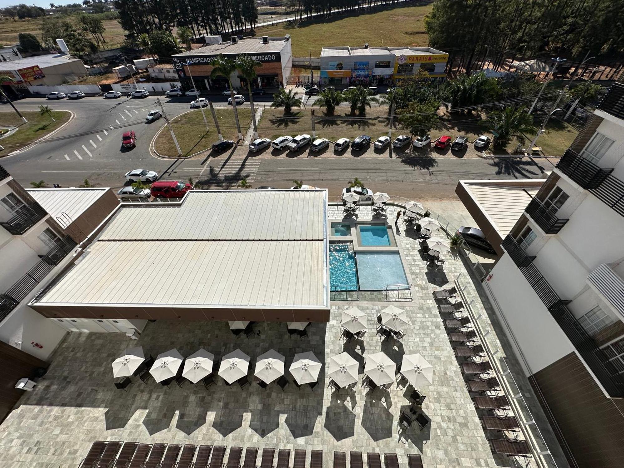 Spazzio Diroma - Com Acesso Acqua Park Caldas Novas Kültér fotó