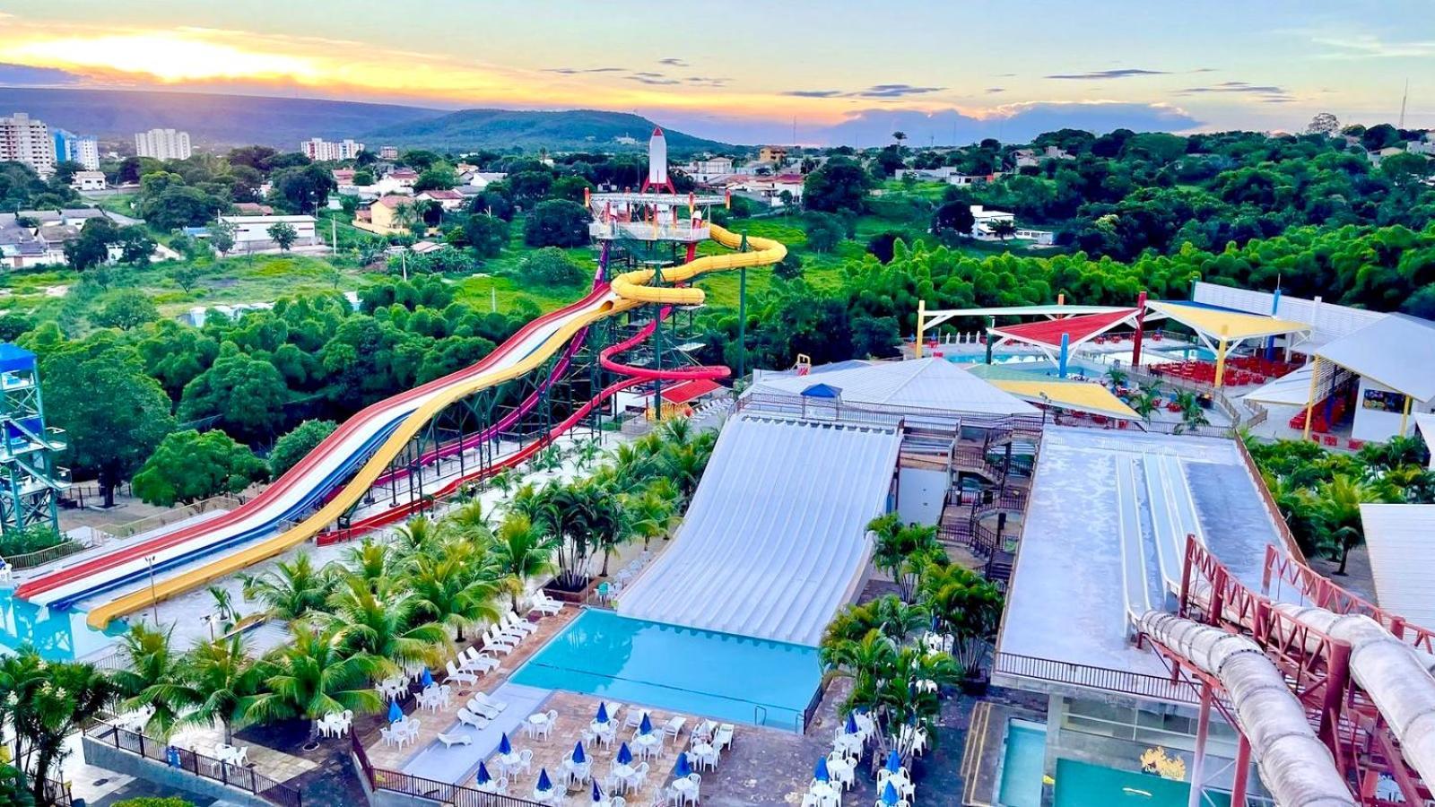 Spazzio Diroma - Com Acesso Acqua Park Caldas Novas Kültér fotó